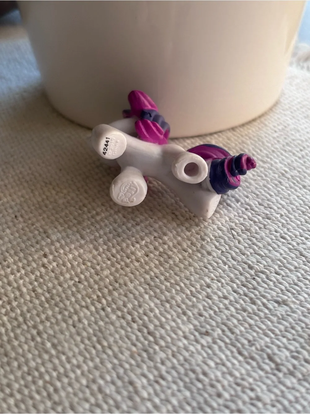 My Little Pony 2” Friendship is Magic blind bag Rarity figure.